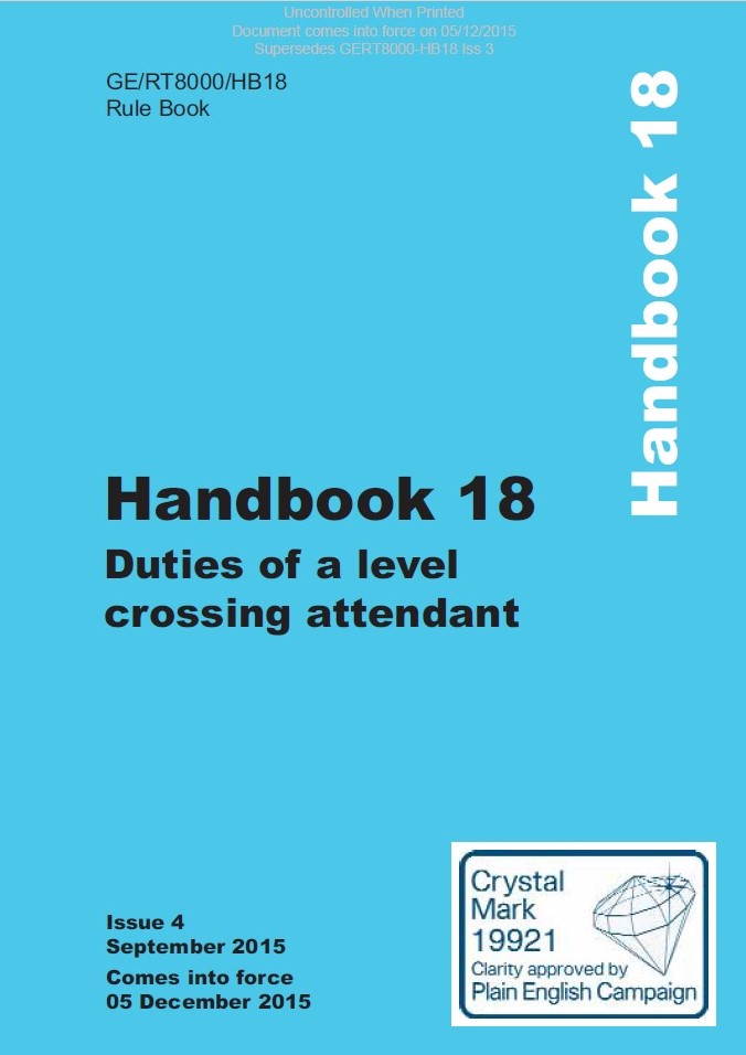 HB18 - Duties Of A Level Crossing Attendant v4