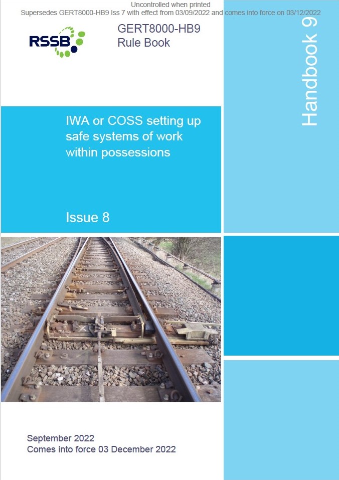 HB9 - IWA Or COSS Setting Up Safe Systems Of Work Within Possessions v8