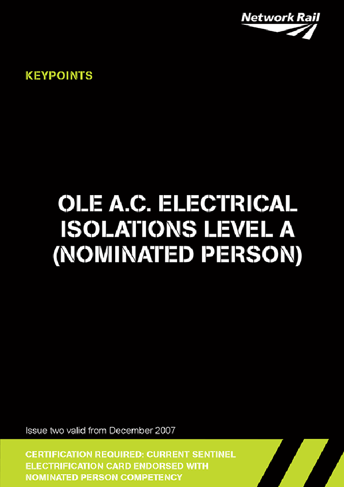 NP-O.L.E-AC-Electrical-Isolations-Level-A